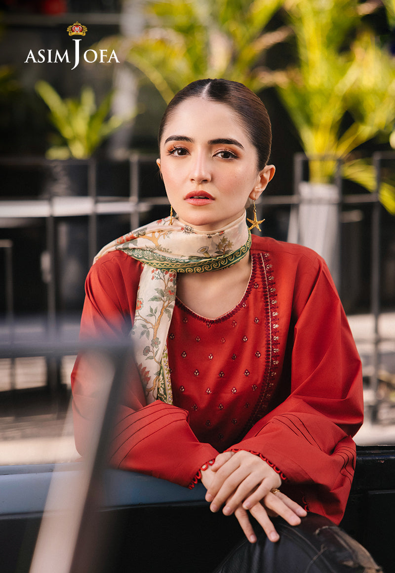 AJPB-41 EMBROIDERED LAWN 3 PCS