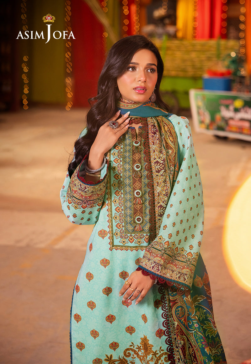 AJEL-05 PRINTED LAWN 3 PCS