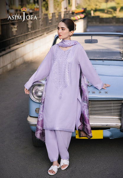 AJPB-40 EMBROIDERED LAWN 3 PCS