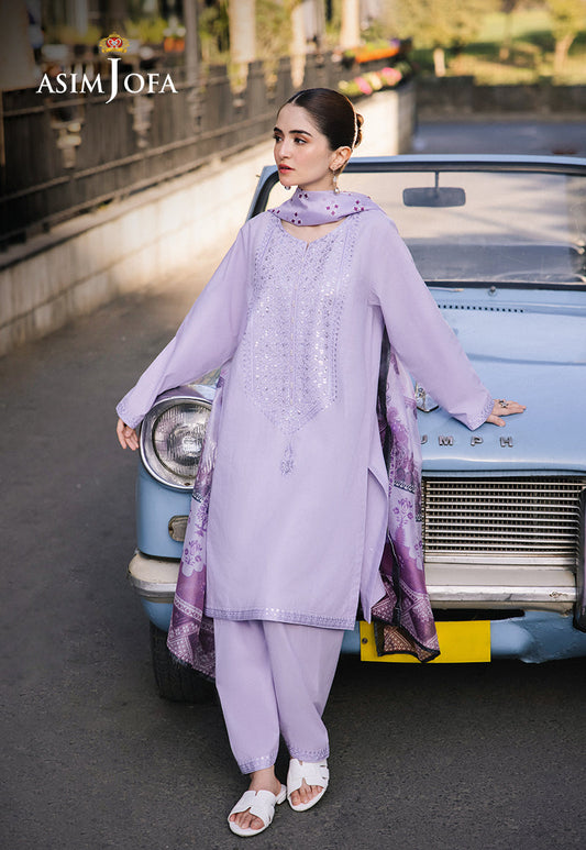 AJPB-40 EMBROIDERED LAWN 3 PCS