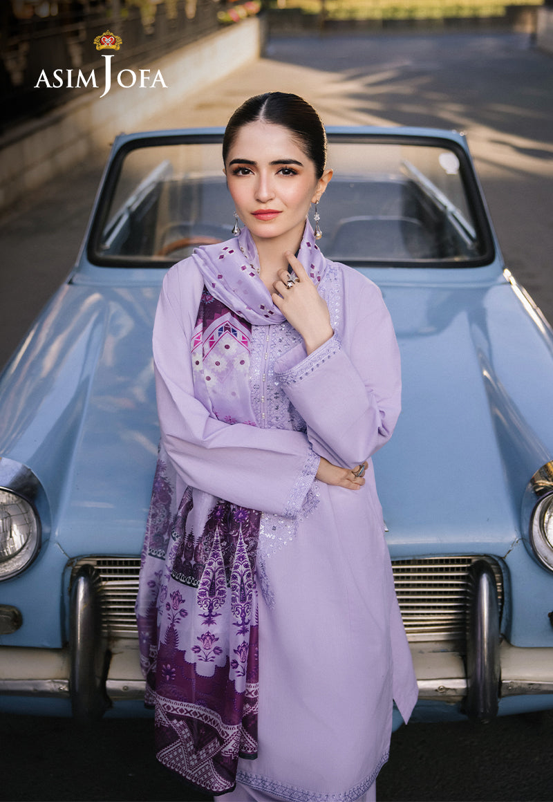 AJPB-40 EMBROIDERED LAWN 3 PCS