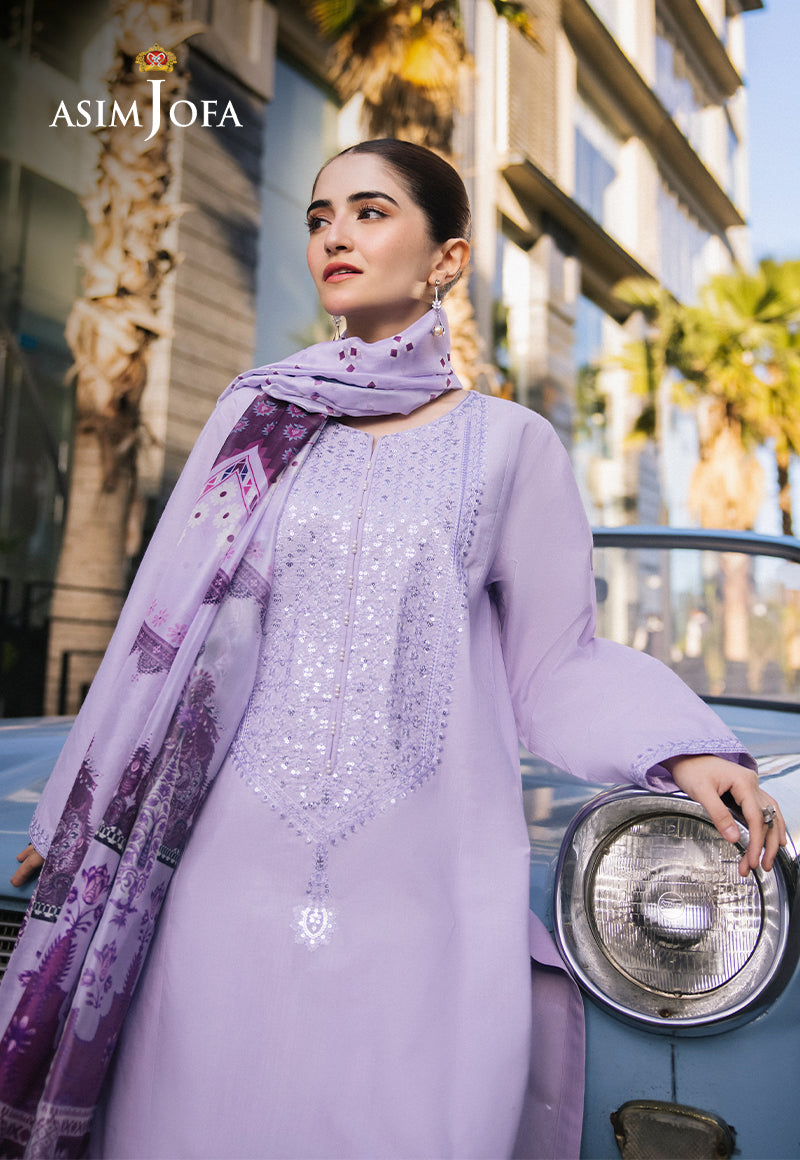 AJPB-40 EMBROIDERED LAWN 3 PCS