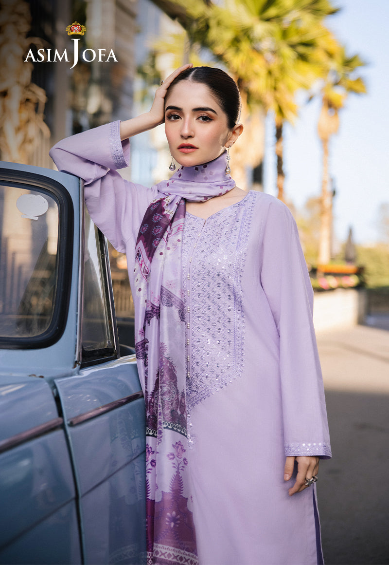 AJPB-40 EMBROIDERED LAWN 3 PCS