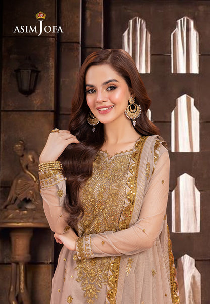 AJEM-06 EMBROIDERED NET 3 PCS