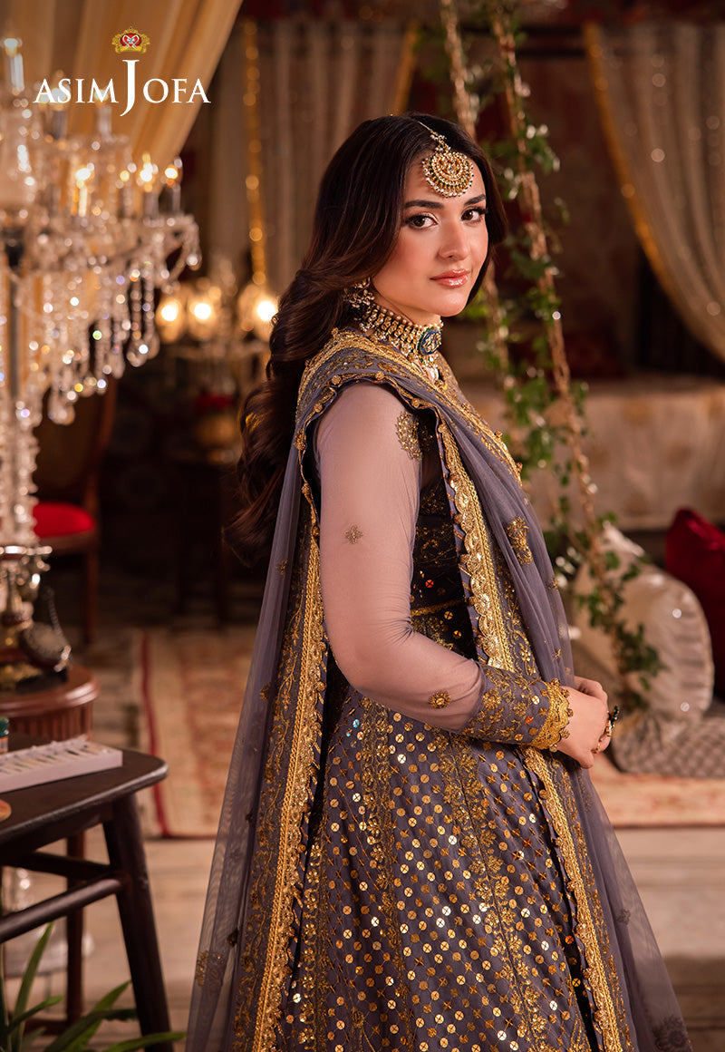 AJCR-10 EMBROIDERED NET 3 PCS