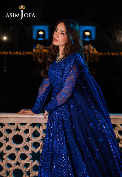 AJCRP-01 EMBROIDERED CHIFFON STITCHED 3 PCS