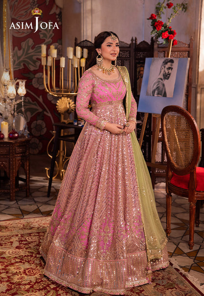 AJCRP-04 EMBROIDERED CHIFFON STITCHED 3 PCS
