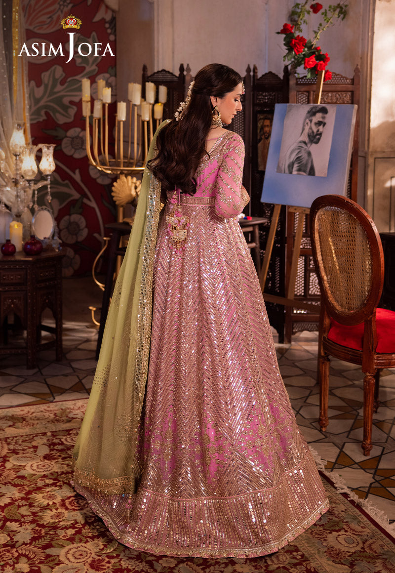 AJCRP-04 EMBROIDERED CHIFFON STITCHED 3 PCS