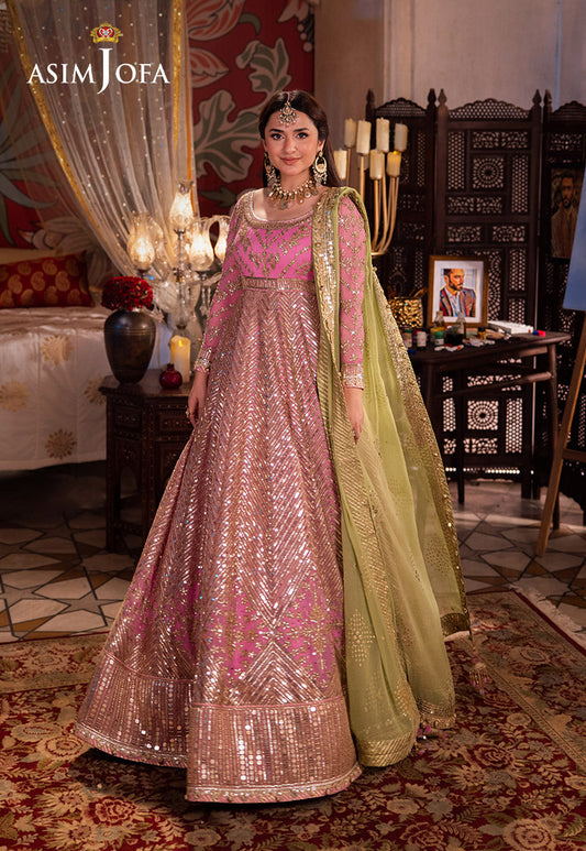 AJCRP-04 EMBROIDERED CHIFFON STITCHED 3 PCS