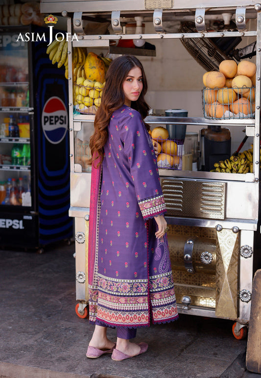AJPL-11 PRINTED ARABIC LAWN 3 PCS