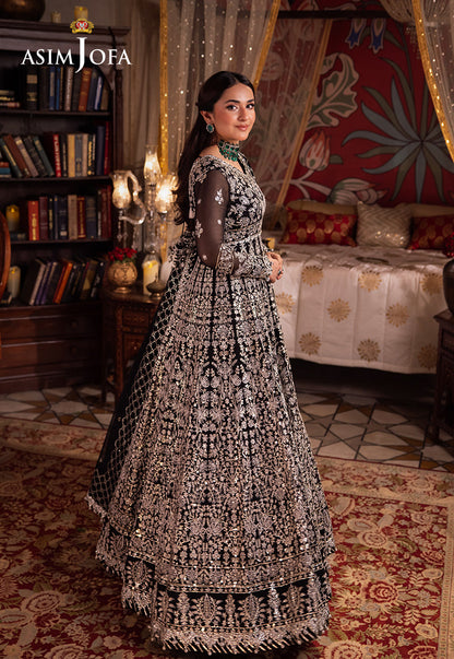 AJCRP-02 EMBROIDERED CHIFFON STITCHED 3 PCS