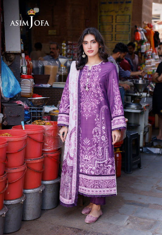 AJPL-20 PRINTED ARABIC LAWN 3 PCS