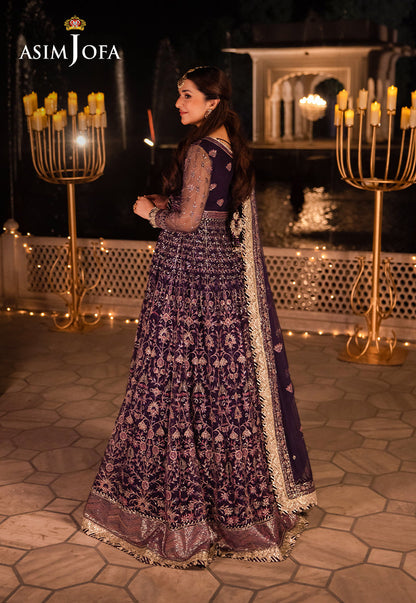 AJCRP-03 EMBROIDERED NET STITCHED 3 PCS