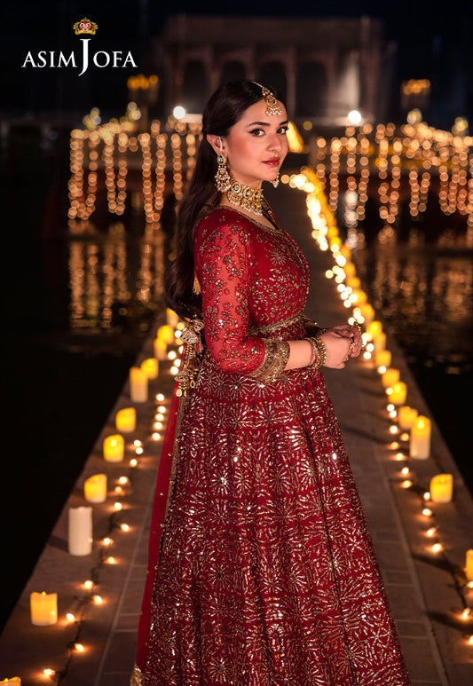 AJCRP-05 EMBROIDERED CHIFFON STITCHED 3 PCS