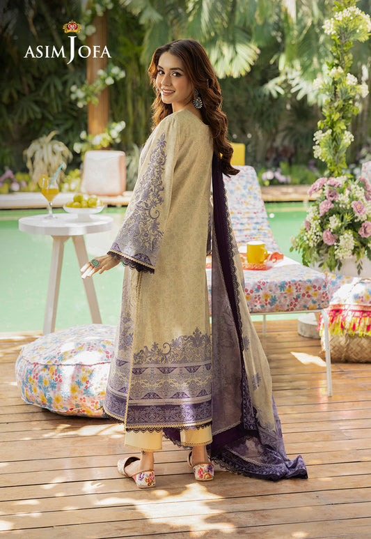 AJGB-08 PRINTED LAWN 3 PCS