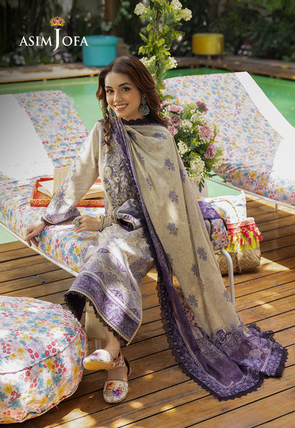 AJGB-08 PRINTED LAWN 3 PCS