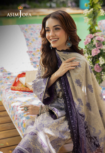 AJGB-08 PRINTED LAWN 3 PCS