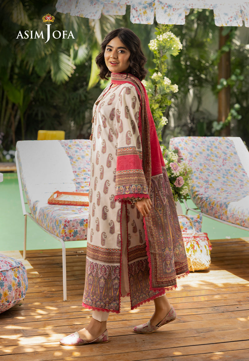 AJGB-07 PRINTED LAWN 3 PCS