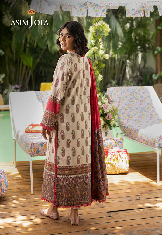 AJGB-07 PRINTED LAWN 3 PCS