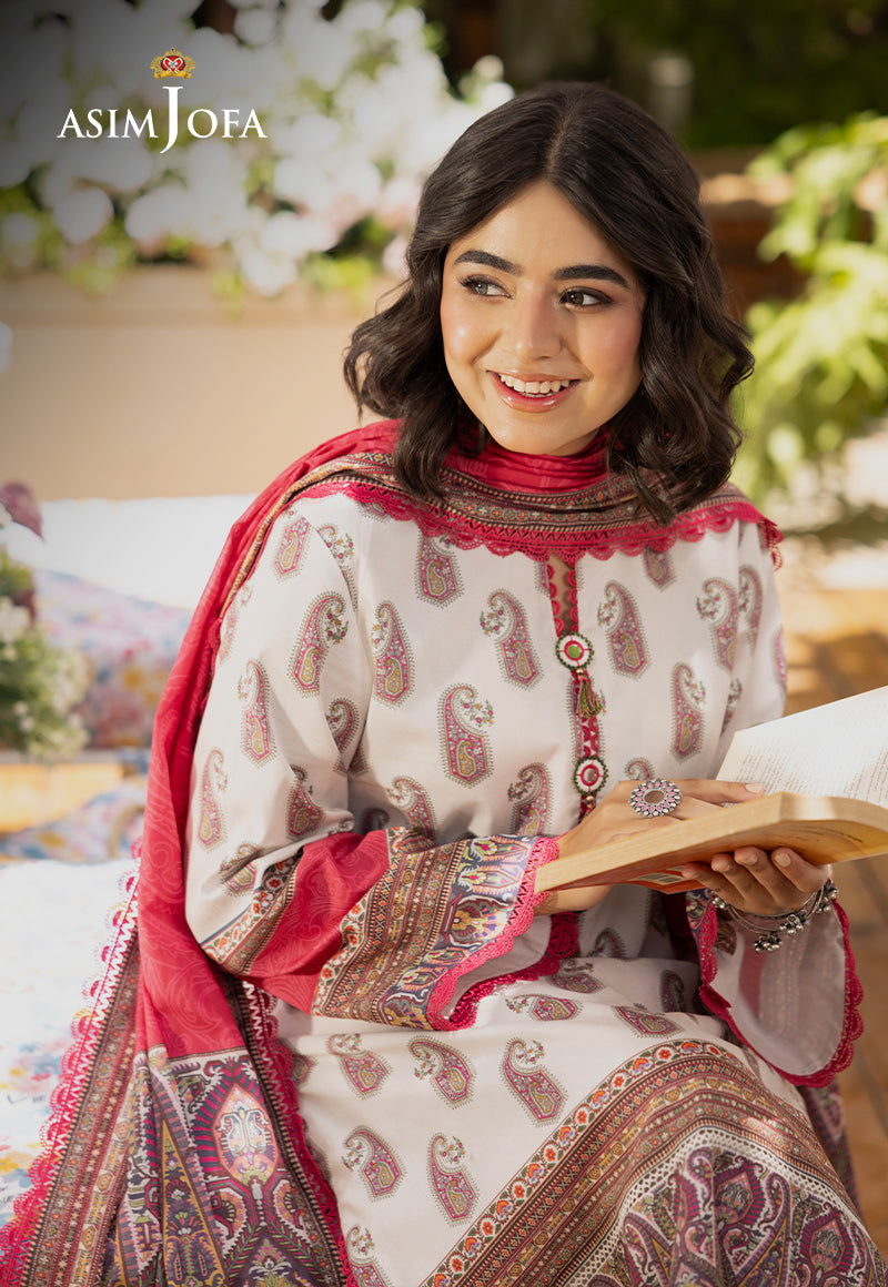 AJGB-07 PRINTED LAWN 3 PCS