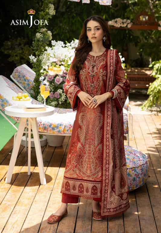 AJGB-16 PRINTED  LAWN 3 PCS