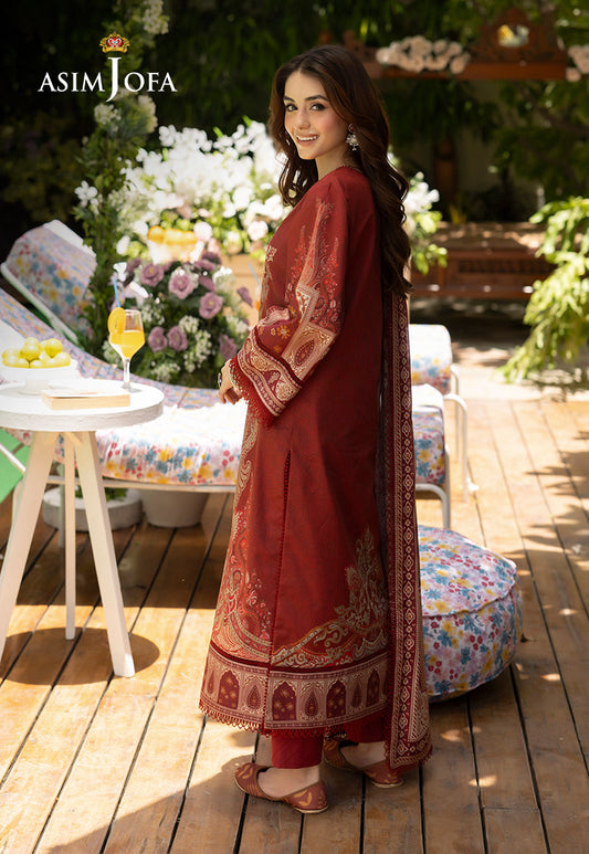 AJGB-16 PRINTED  LAWN 3 PCS