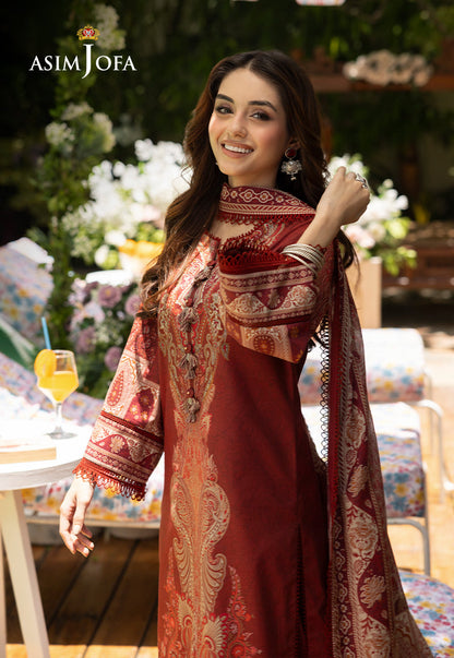 AJGB-16 PRINTED  LAWN 3 PCS