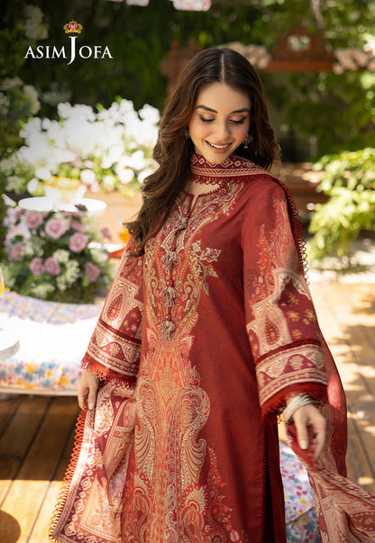 AJGB-16 PRINTED  LAWN 3 PCS