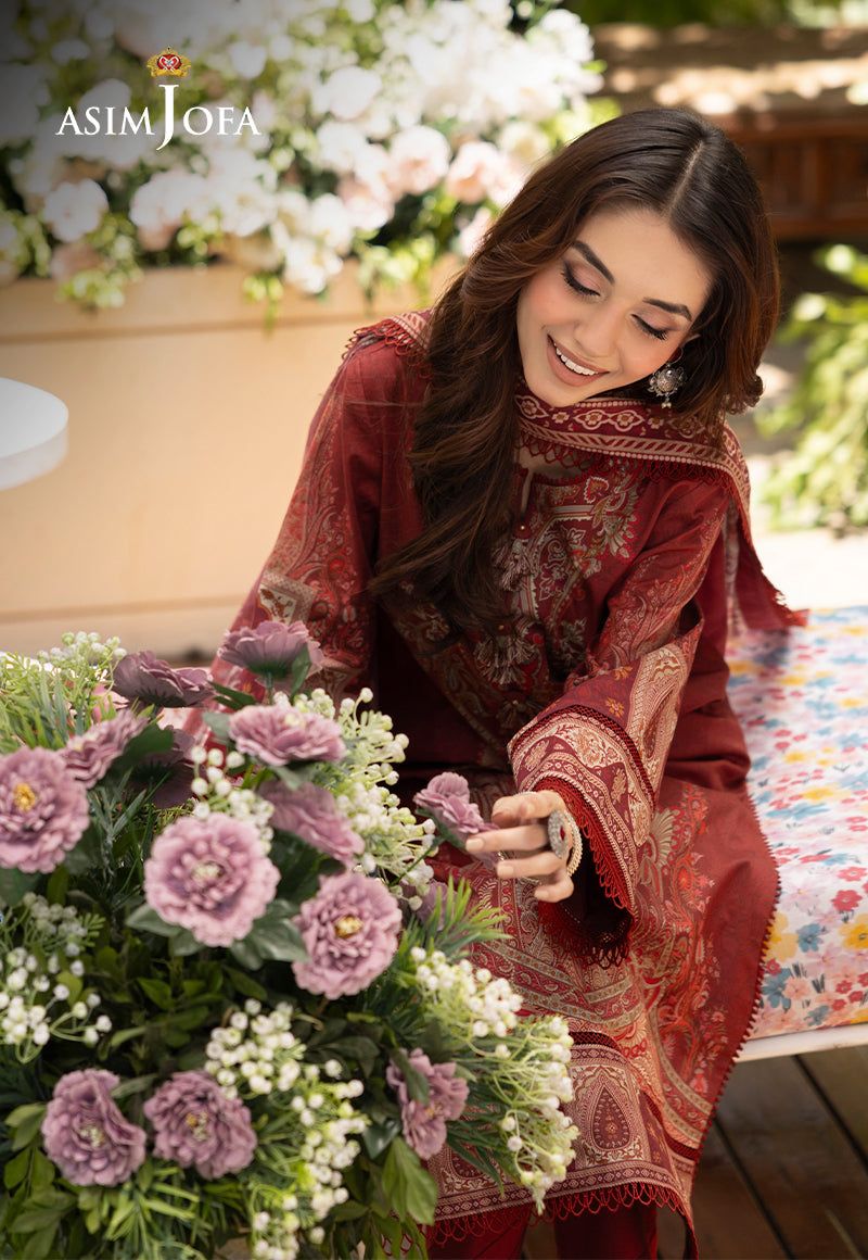 AJGB-16 PRINTED  LAWN 3 PCS