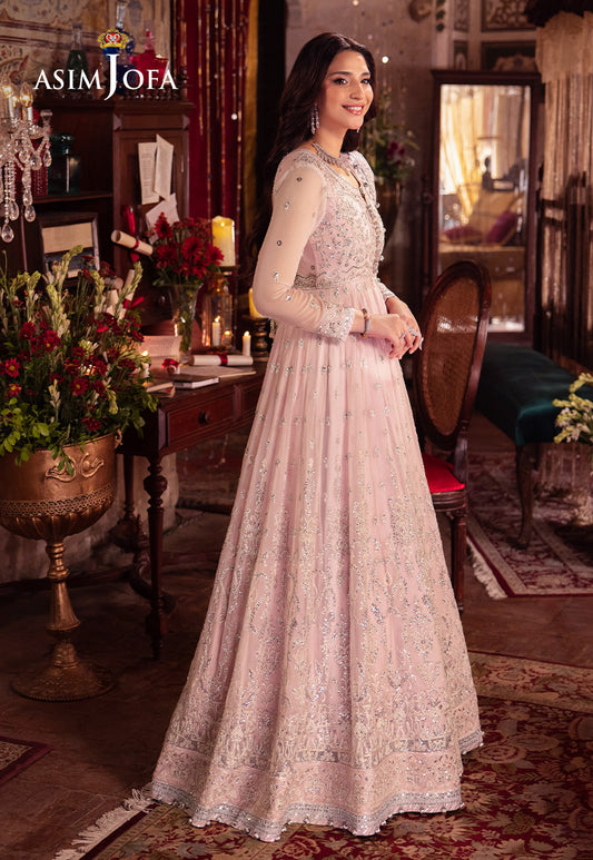 AJYV-10 EMBROIDERED CHIFFON 3 PCS