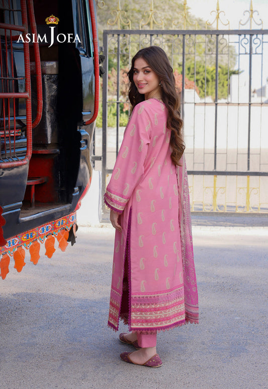 AJPL-13 PRINTED ARABIC LAWN 3 PCS