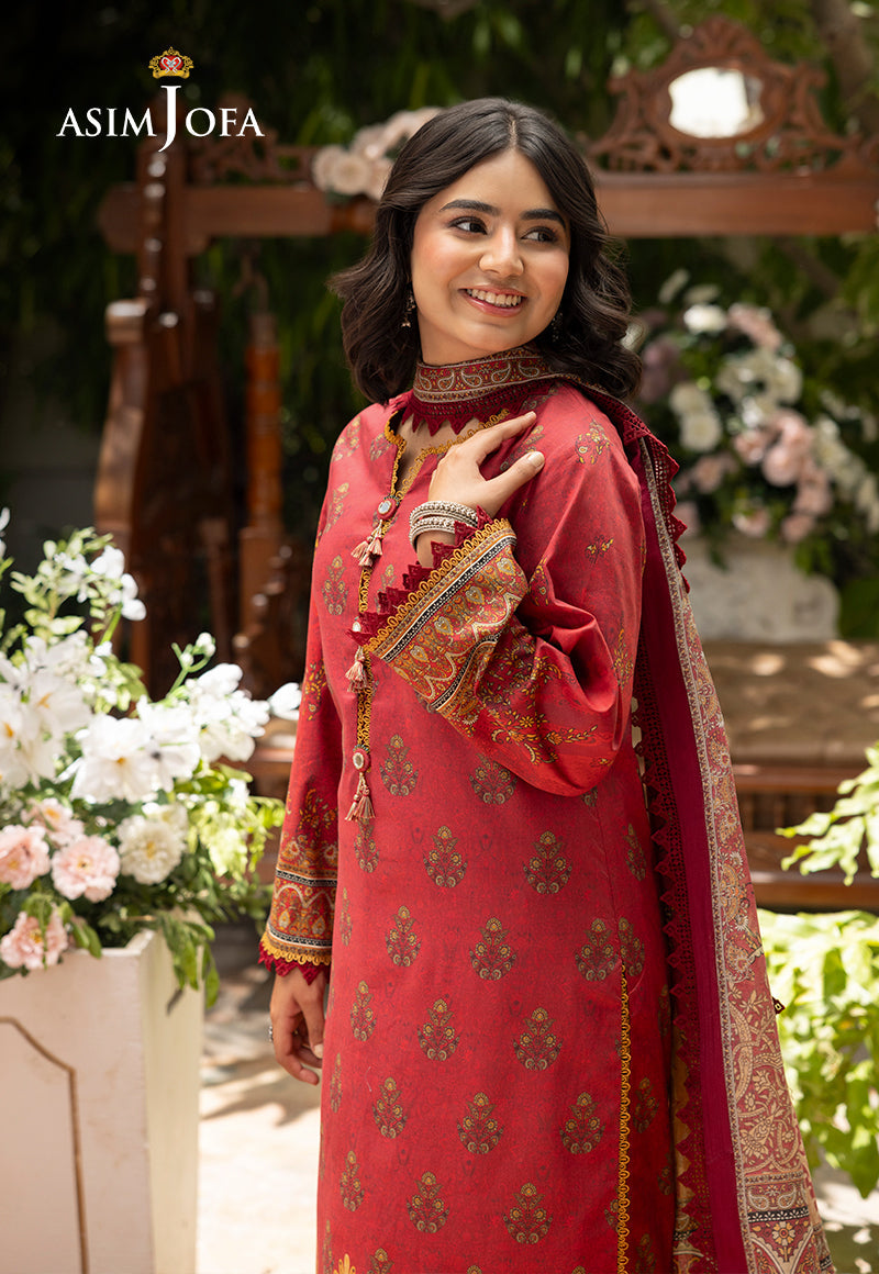 AJGB-10 PRINTED LAWN 3 PCS