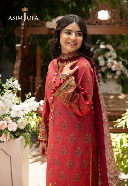 AJGB-10 PRINTED LAWN 3 PCS