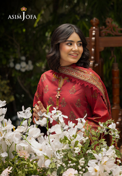 AJGB-10 PRINTED LAWN 3 PCS