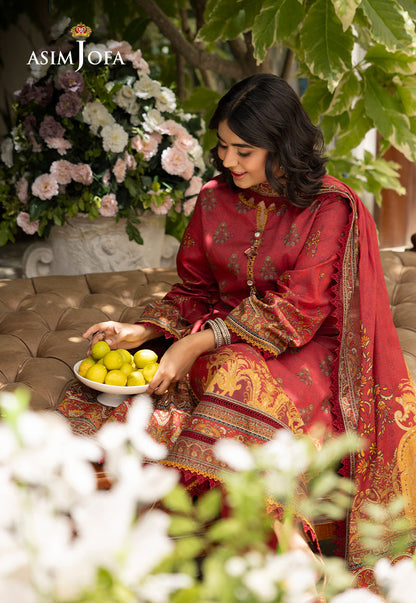 AJGB-10 PRINTED LAWN 3 PCS