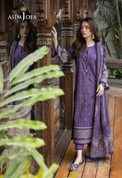 AJGB-13 PRINTED LAWN 3 PCS