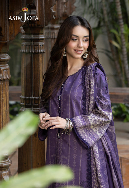AJGB-13 PRINTED LAWN 3 PCS
