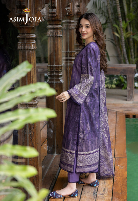 AJGB-13 PRINTED LAWN 3 PCS