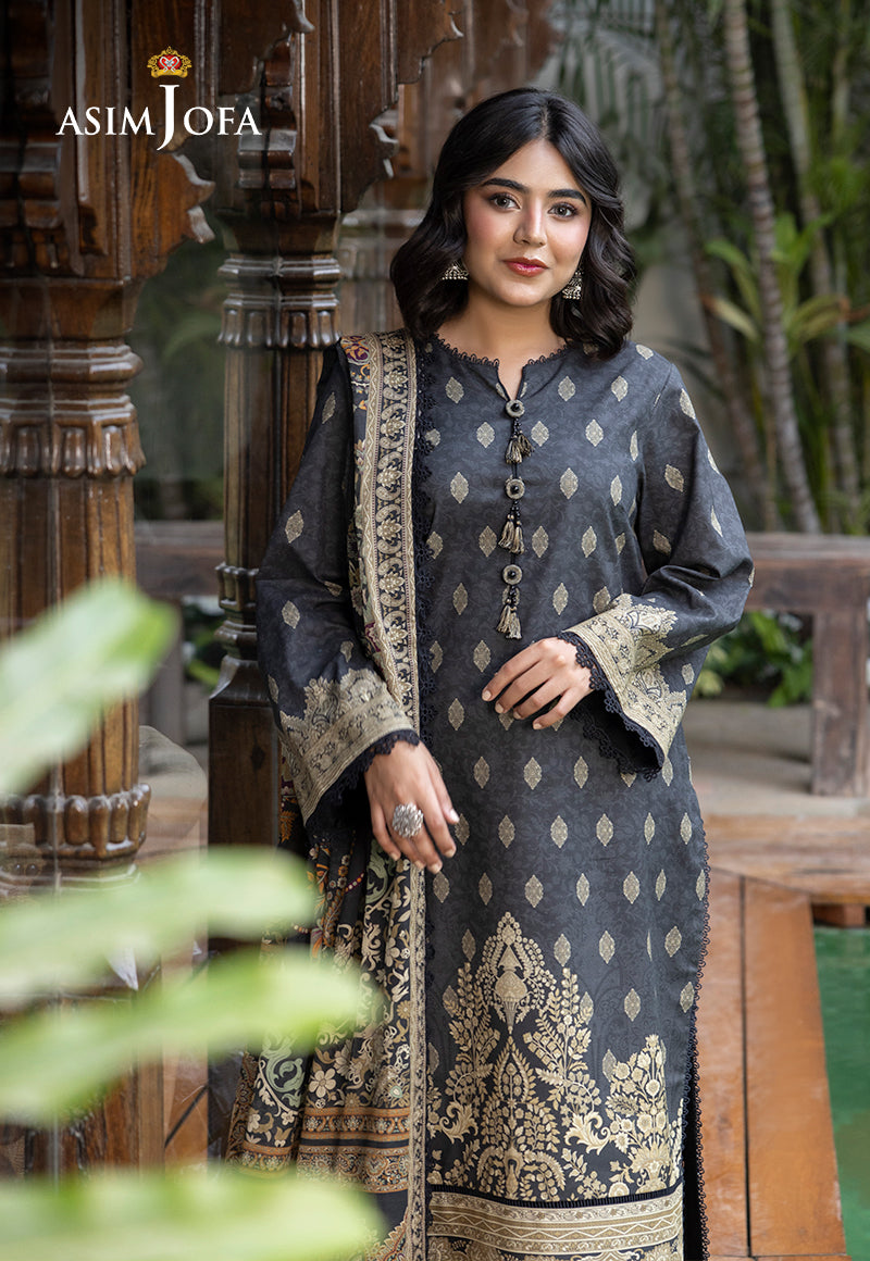 AJGB-20 PRINTED  LAWN 3 PCS