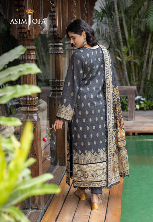 AJGB-20 PRINTED  LAWN 3 PCS