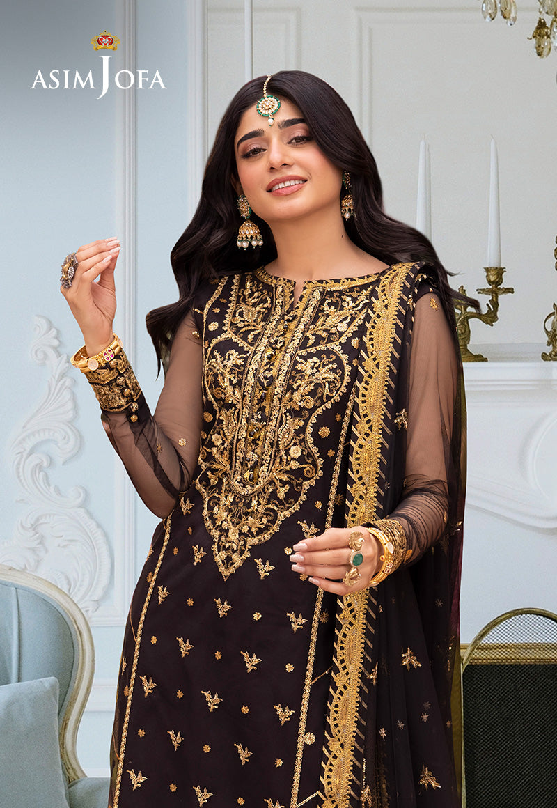 AJEM-04 EMBROIDERED NET 3 PCS
