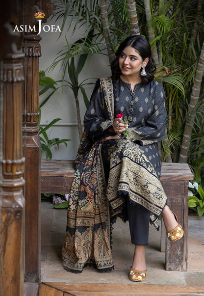 AJGB-20 PRINTED  LAWN 3 PCS
