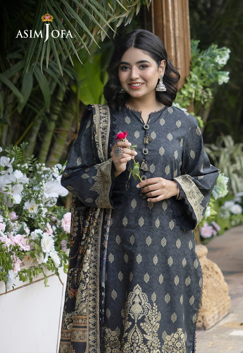 AJGB-20 PRINTED  LAWN 3 PCS