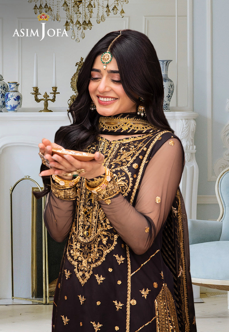 AJEM-04 EMBROIDERED NET 3 PCS