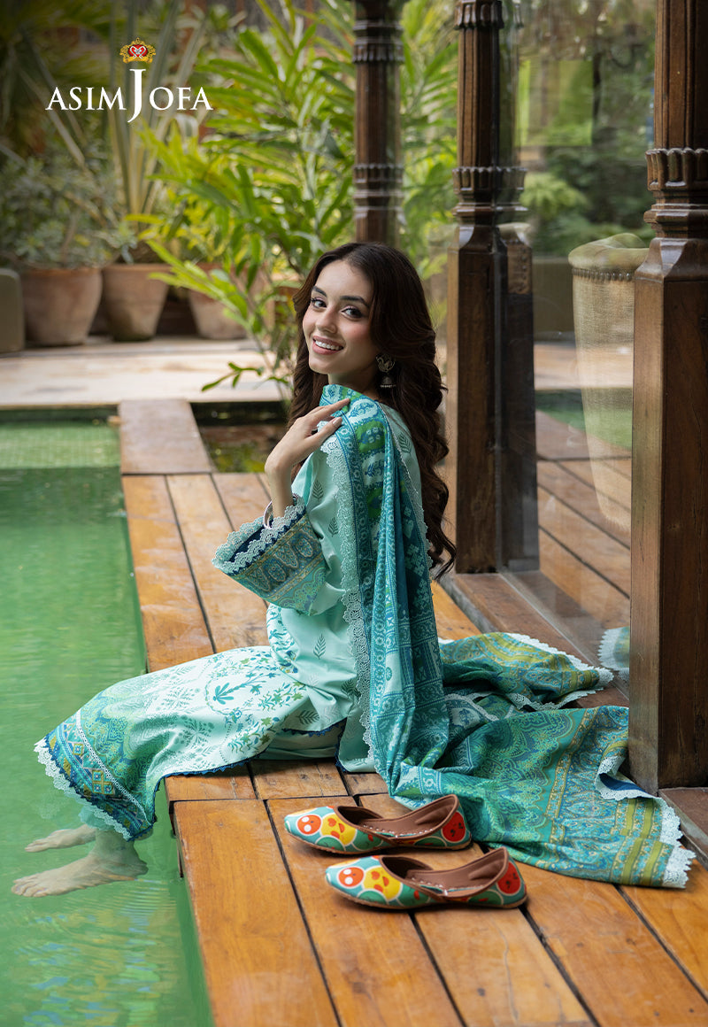 AJGB-03 PRINTED LAWN 3 PCS