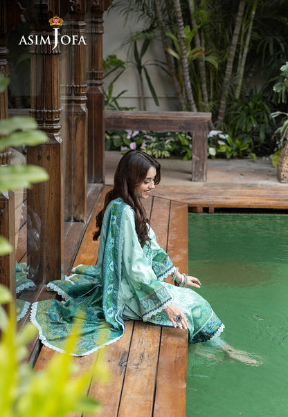 AJGB-03 PRINTED LAWN 3 PCS