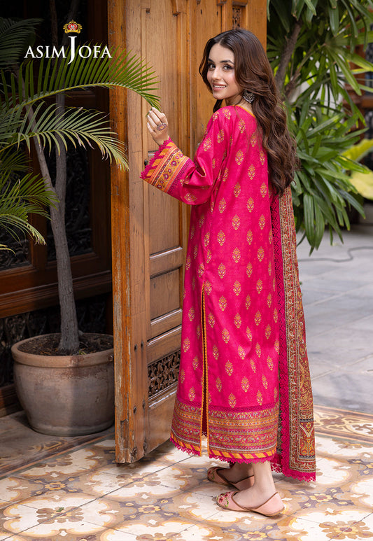 AJGB-04 PRINTED  LAWN 3 PCS