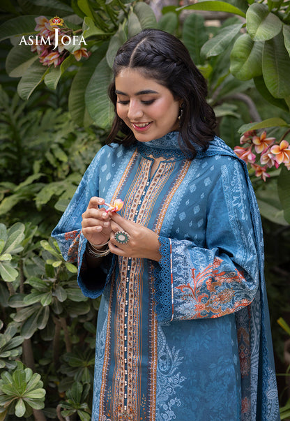 AJGB-18 PRINTED LAWN 3 PCS