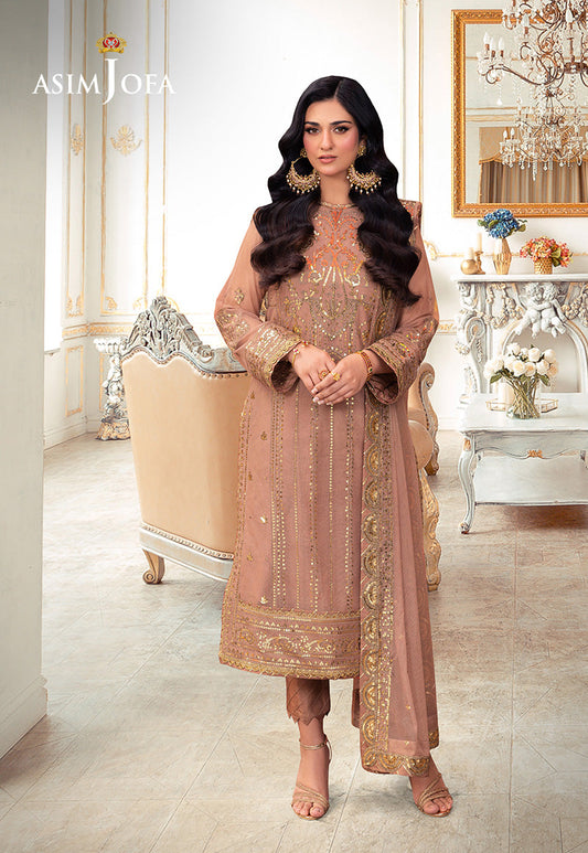AJEM-09 EMBROIDERED NET 3 PCS