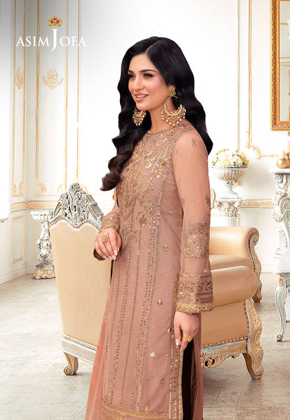 AJEM-09 EMBROIDERED NET 3 PCS